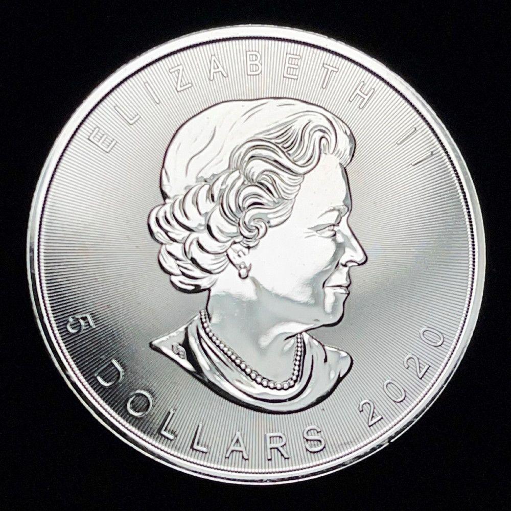 1 oz 2020 Canada Silver Maple Leaf Privy Mark 5 Dollar (1 of 2)