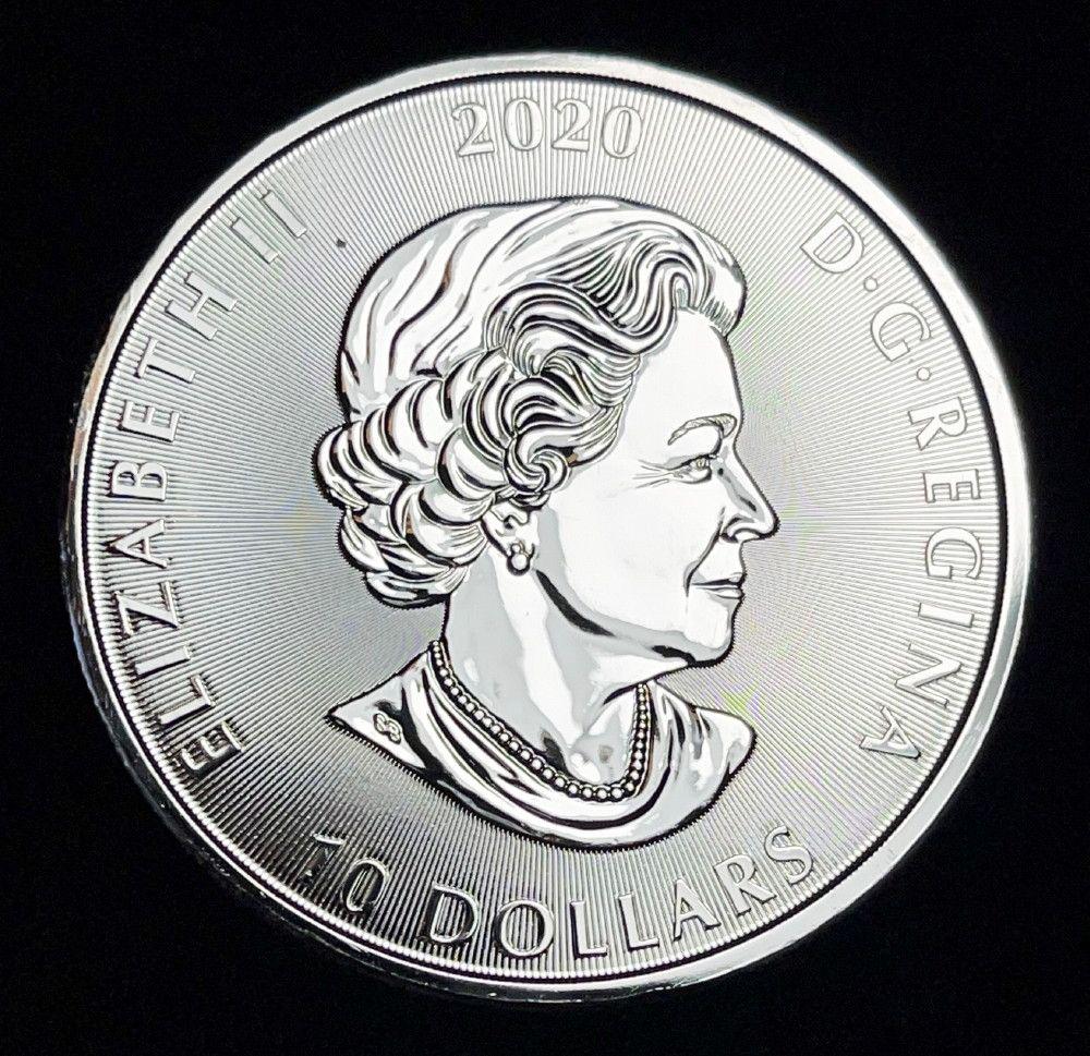 2020 Canada Kraken 2 oz Silver 10 Dollars (1 of 3)
