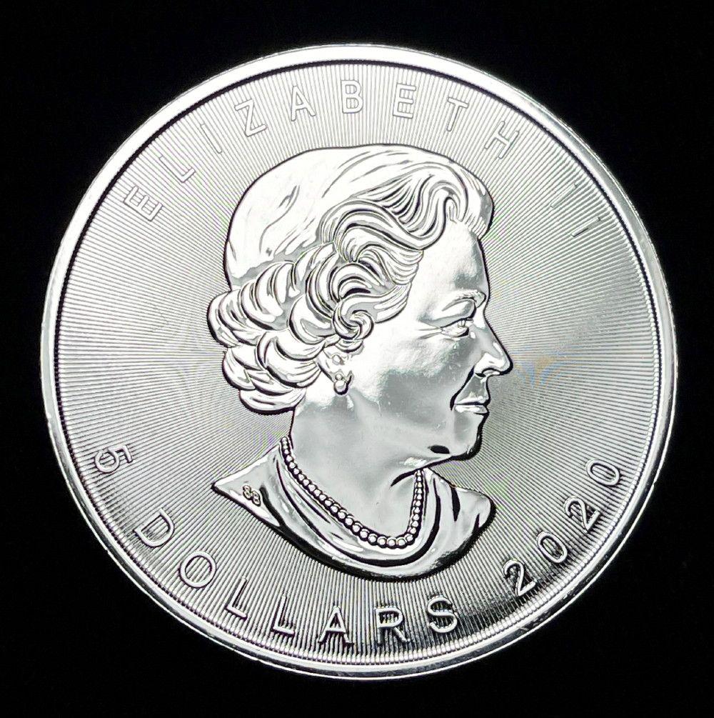 1 oz 2020 Canada Silver Maple Leaf Privy Mark 5 Dollar (1 of 2)