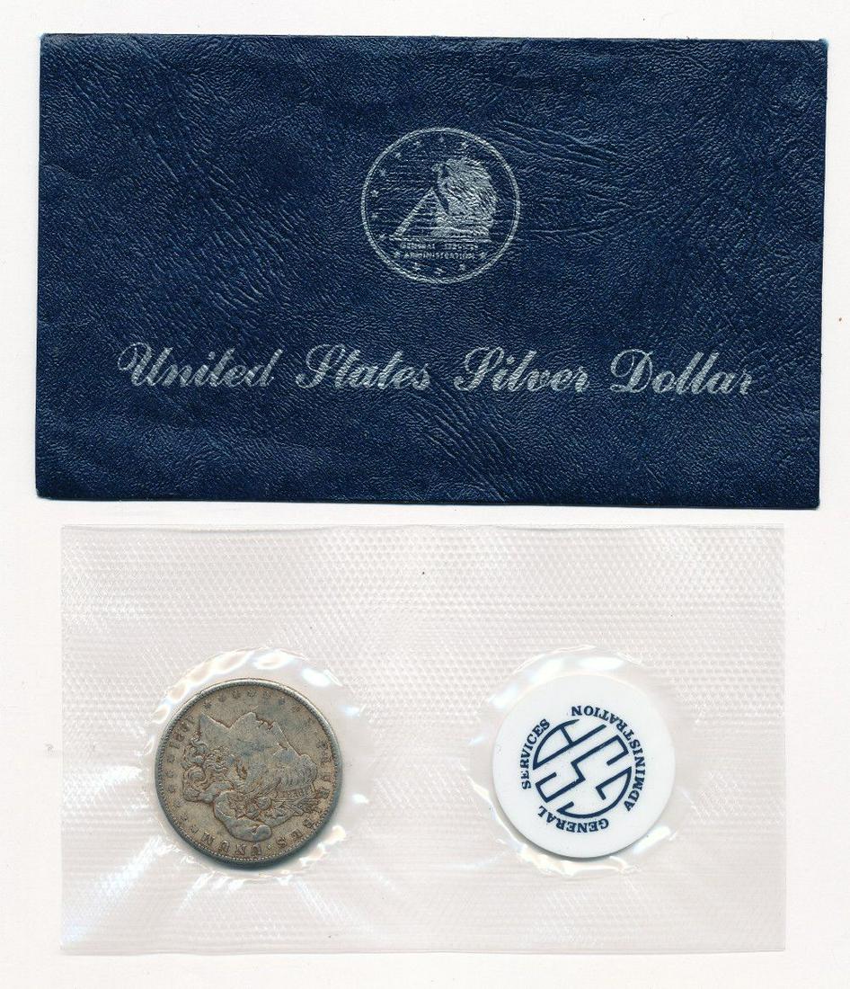 1921 United States Silver Dollar Blue Envelope (1 of 2)