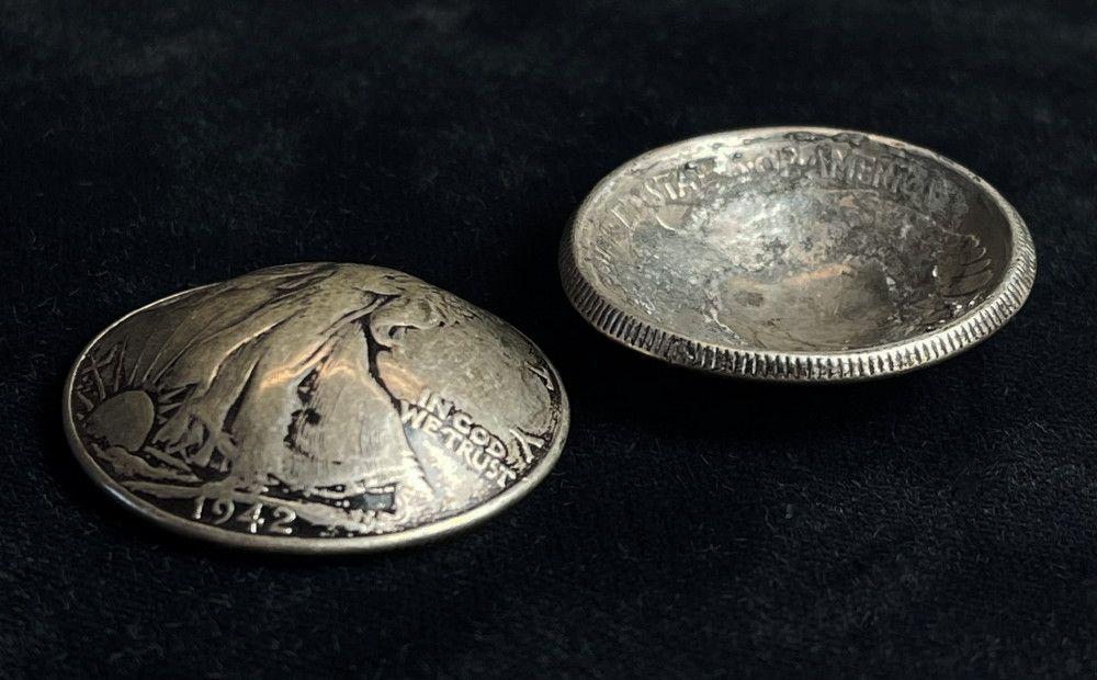(2) Curved Walker Half Dollars 1942-1945: Winner shall receive the exact (2) coins shown here. (IS/B)