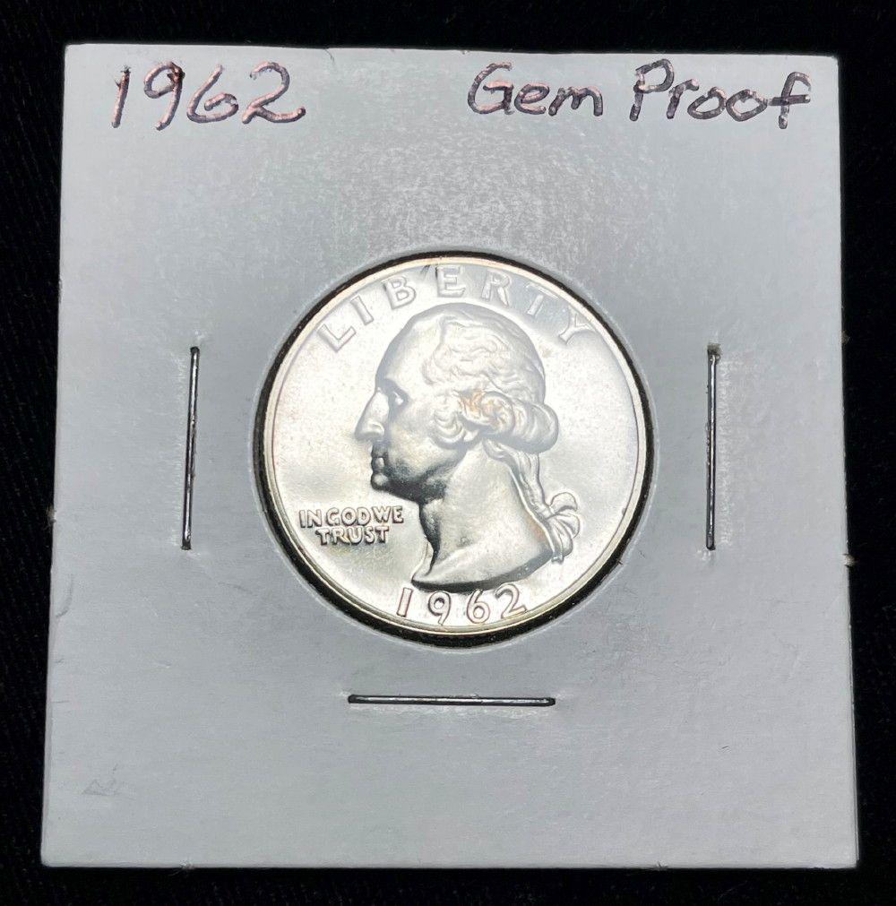 1962 Proof Washington Quarter (1 of 2)