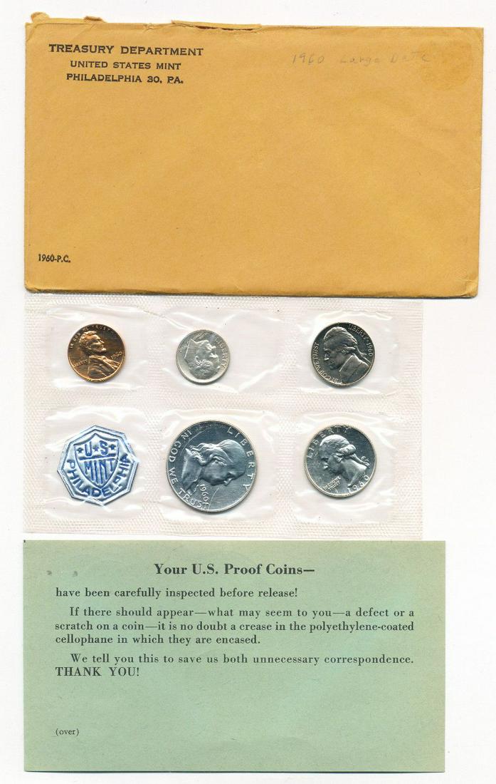 1960 U.S. Silver Proof Set OGP (1 of 2)
