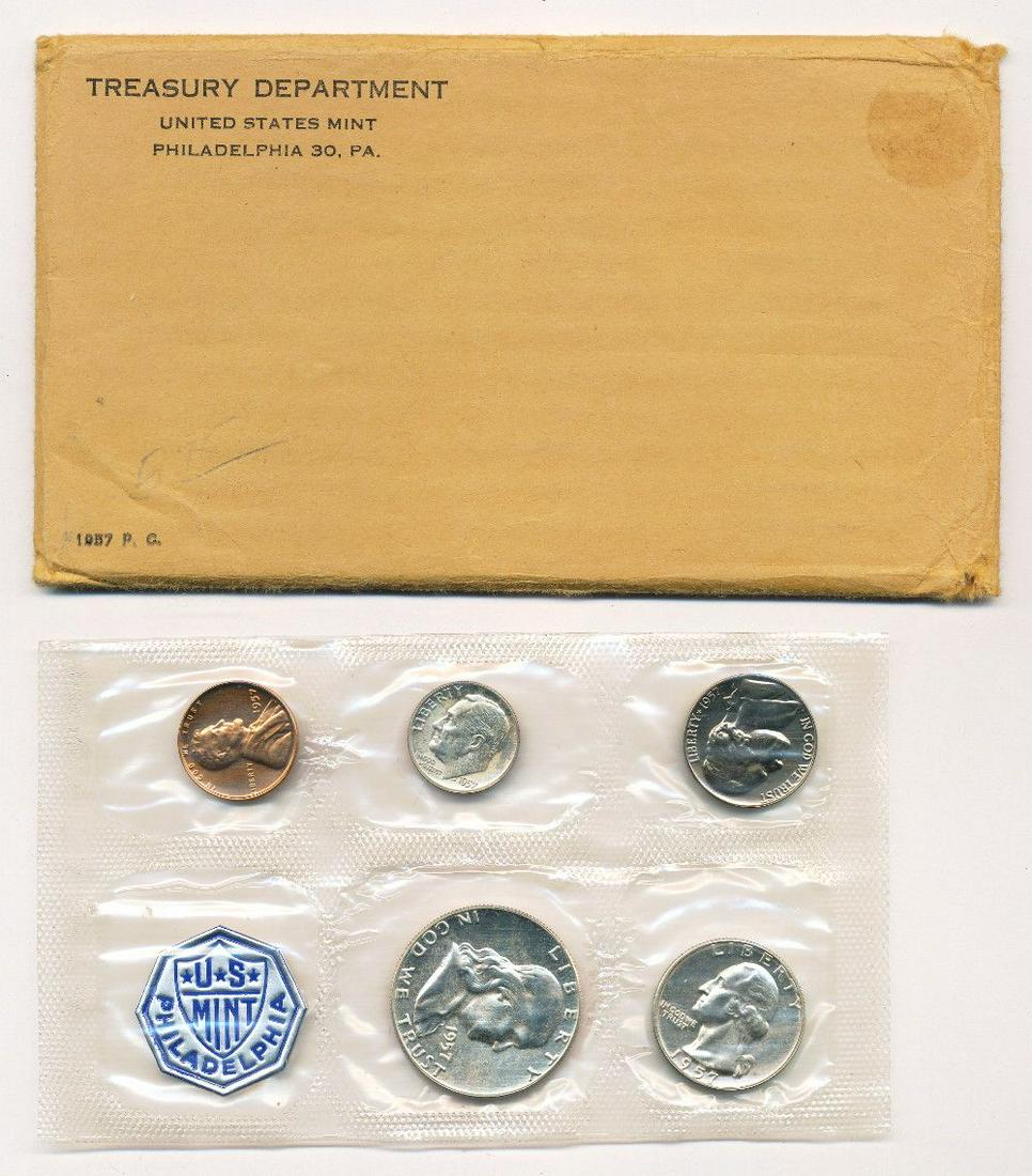 1957 U.S. Silver Proof Set OGP (1 of 2)