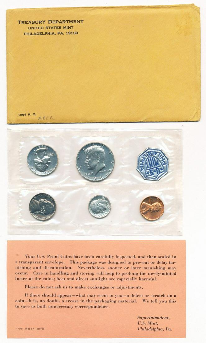 1964 U.S. Silver Proof Set OGP (1 of 2)