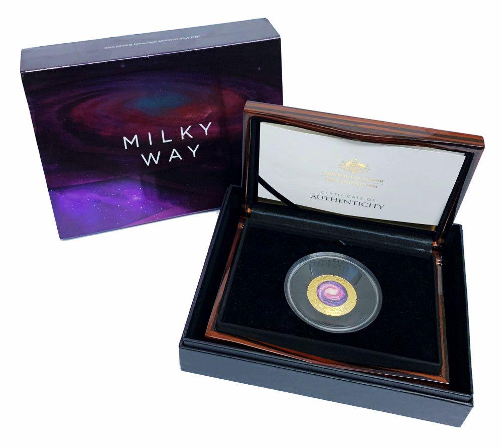 2021 MilkyWay Earth And Beyond 1 oz Gold $100 Australia (1 of 8)