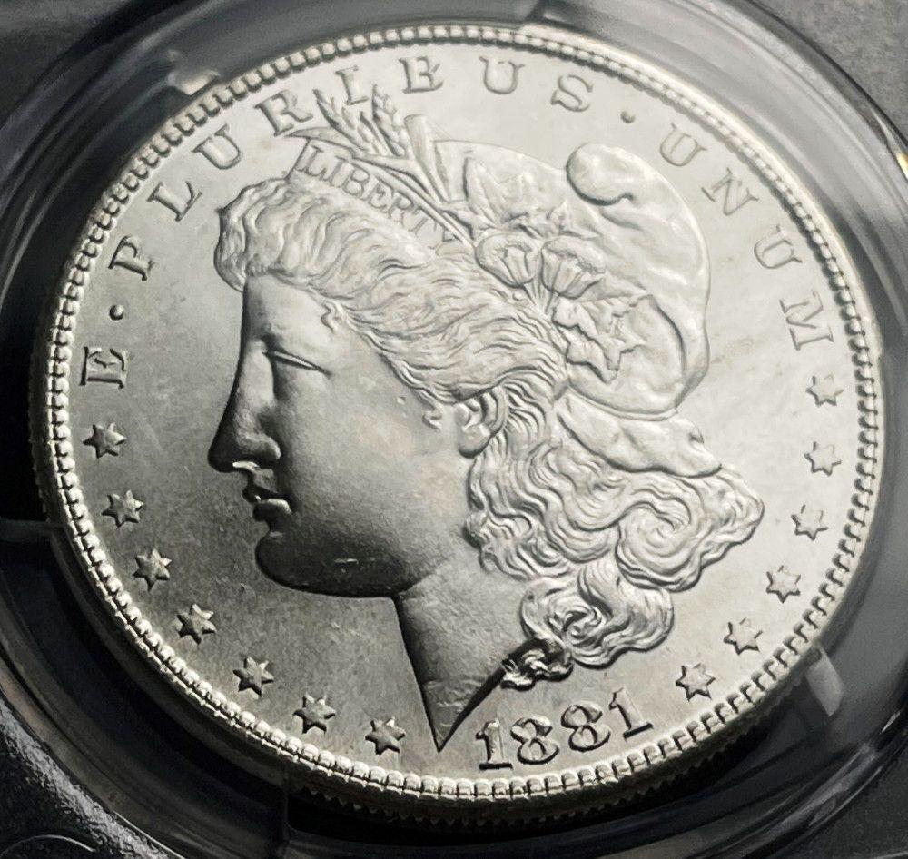 1881-S Morgan Silver Dollar PCGS MS66+ Best of 500 (1 of 4)