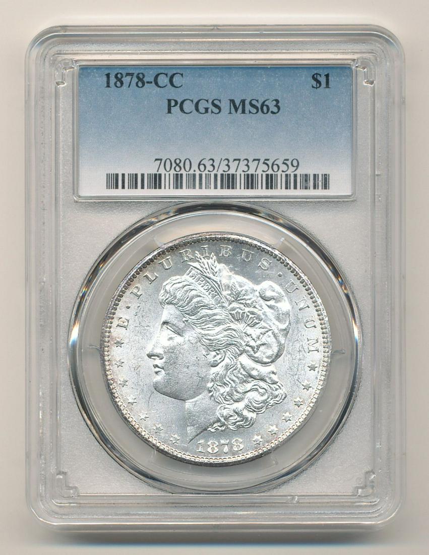 1878-CC Carson City Morgan Dollar PCGS MS63 (1 of 2)