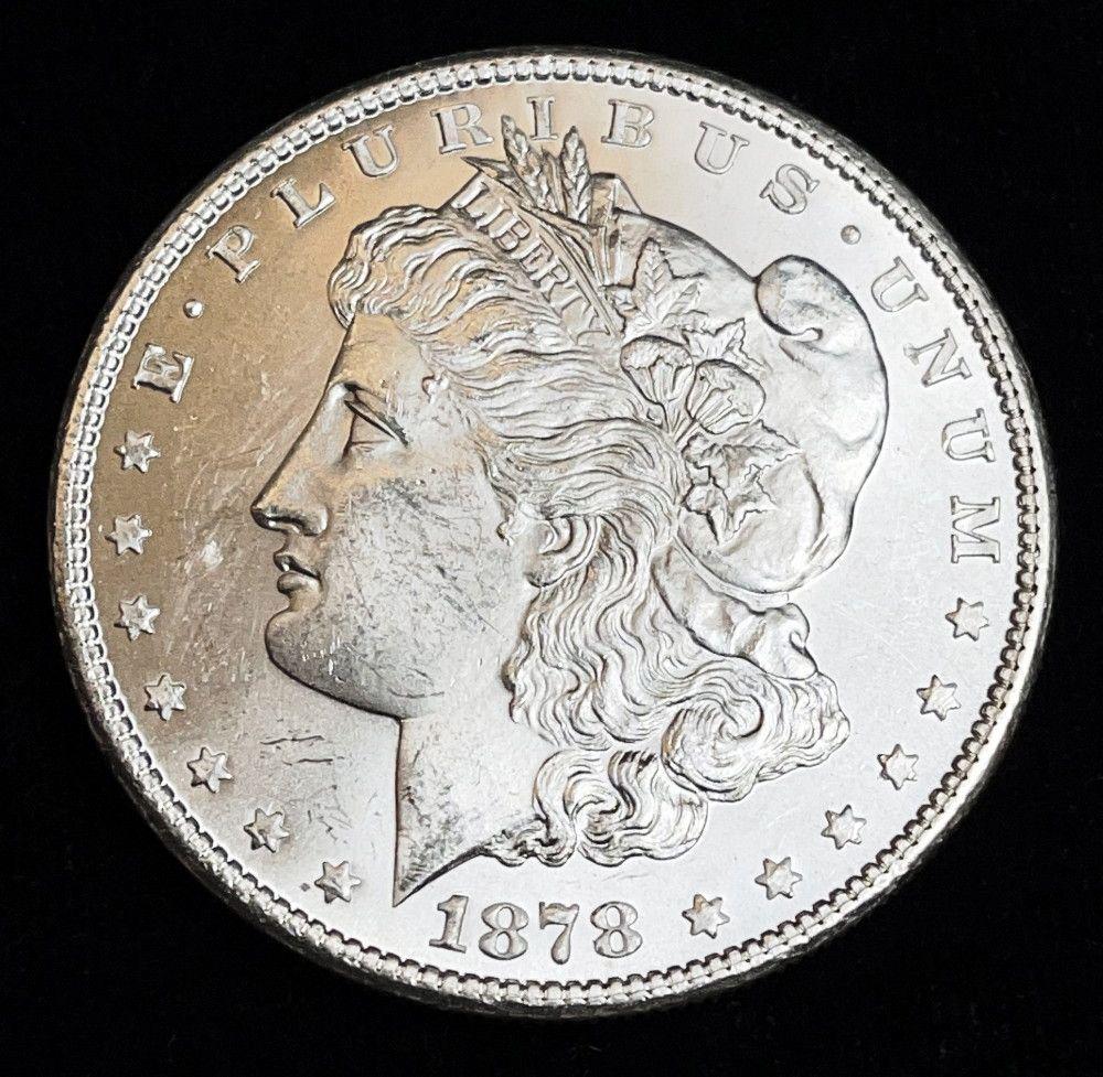 1878-S Morgan Silver Dollar MS63 (1 of 2)