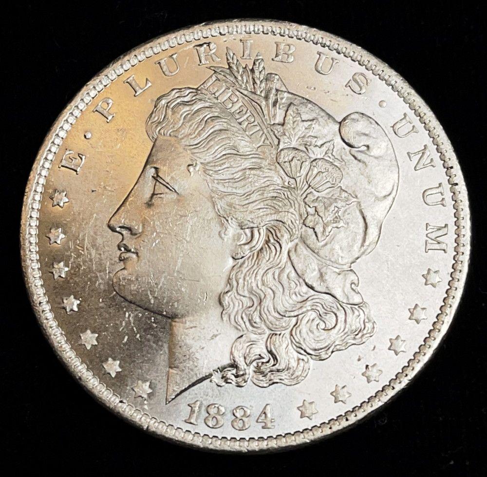 1884-O Proof Like Morgan Silver Dollar MS65 (1 of 2)