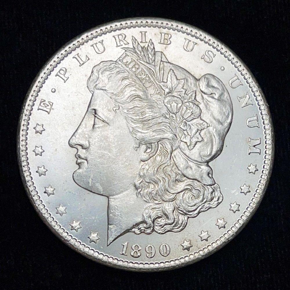 1890-CC Morgan Silver Dollar MS63 (1 of 2)