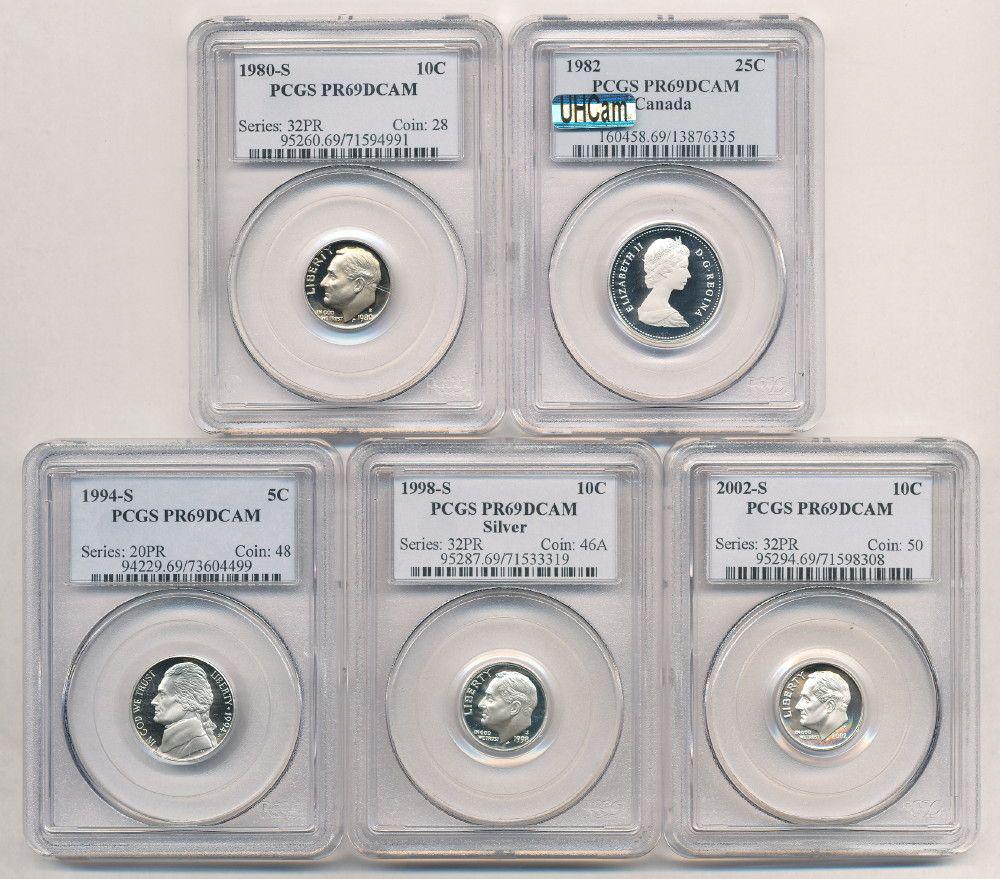 Old PCGS Slab Collection Grab Bag (1 of 2)