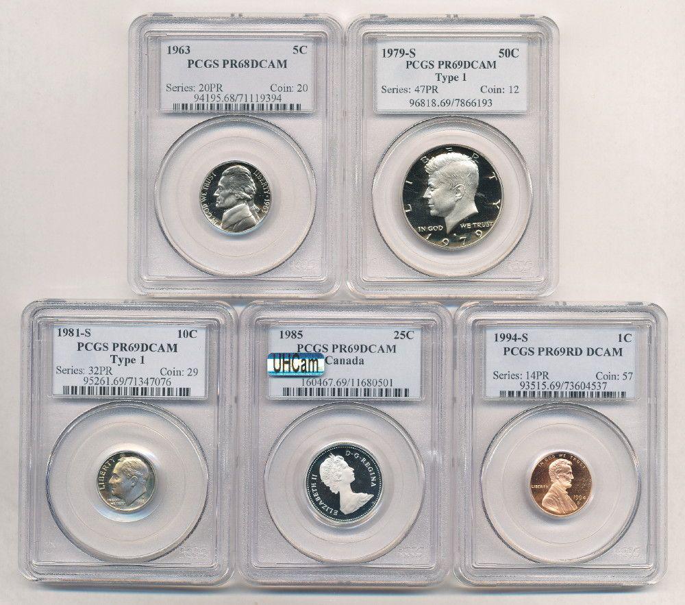 Old PCGS Slab Collection Grab Bag (1 of 2)