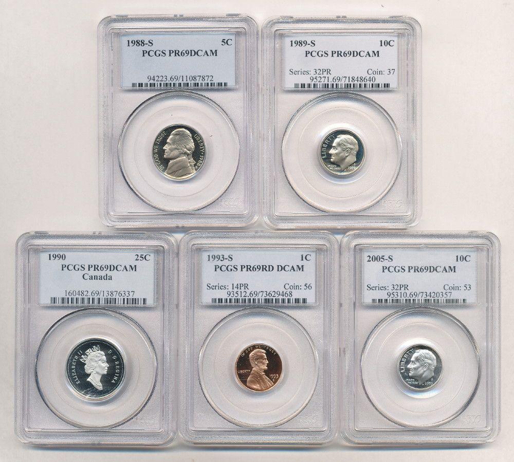 Old PCGS Slab Collection Grab Bag (1 of 2)