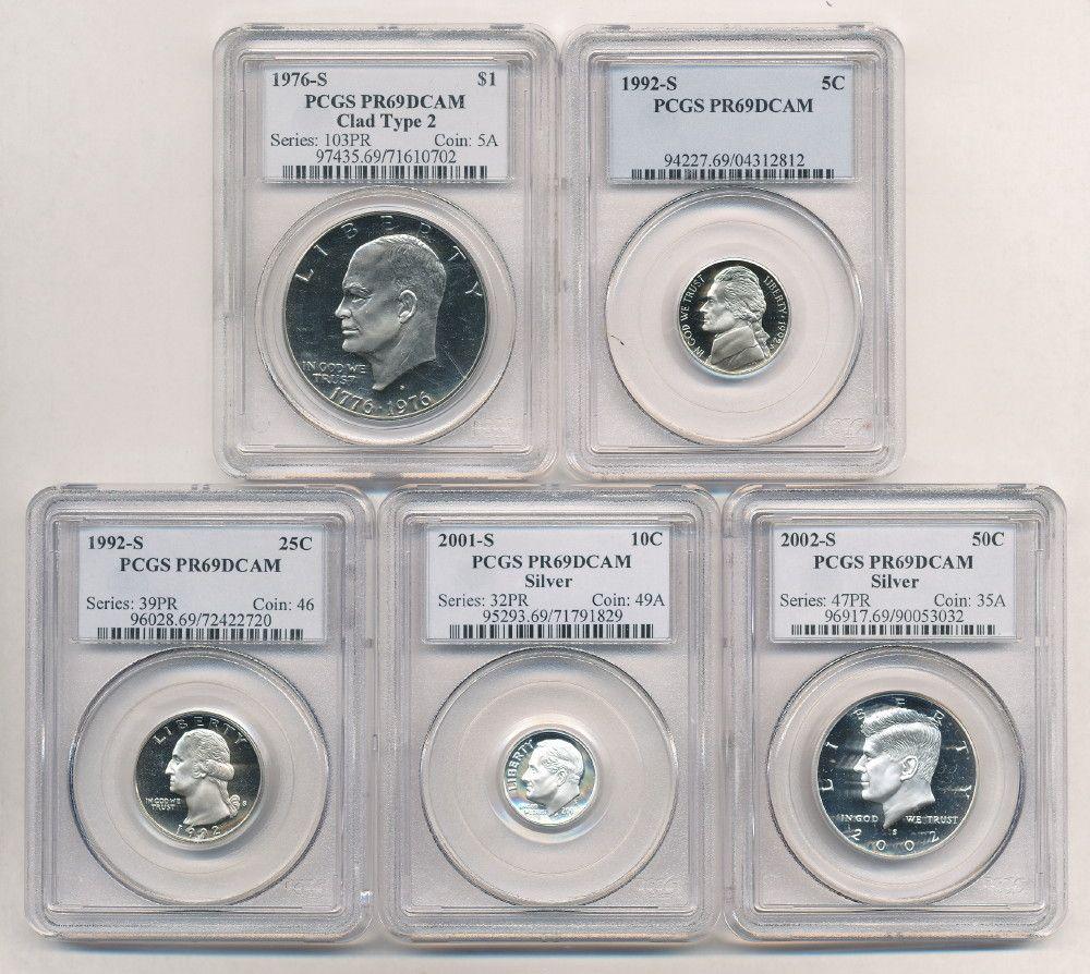 Old PCGS Slab Collection Grab Bag (1 of 2)