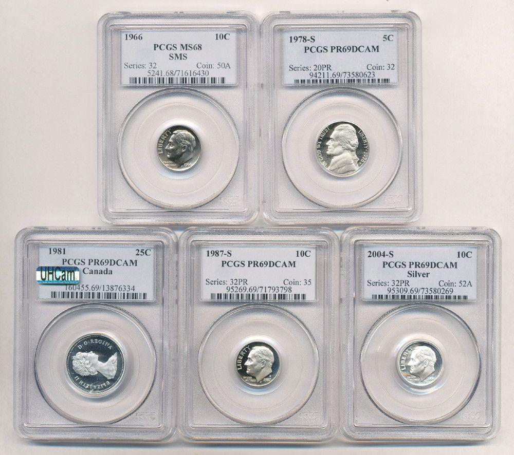 Old PCGS Slab Collection Grab Bag (1 of 2)