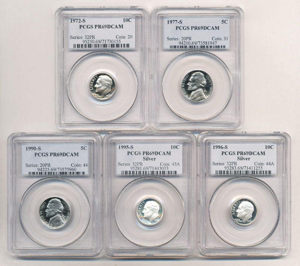 Old PCGS Slab Collection Grab Bag (1 of 2)