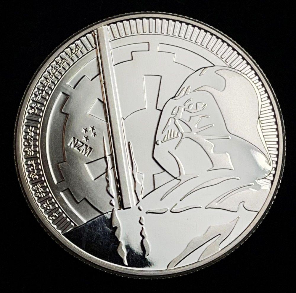 2018 Niue $2 Star Wars Dather Vader 1 oz Silver BU (1 of 2)