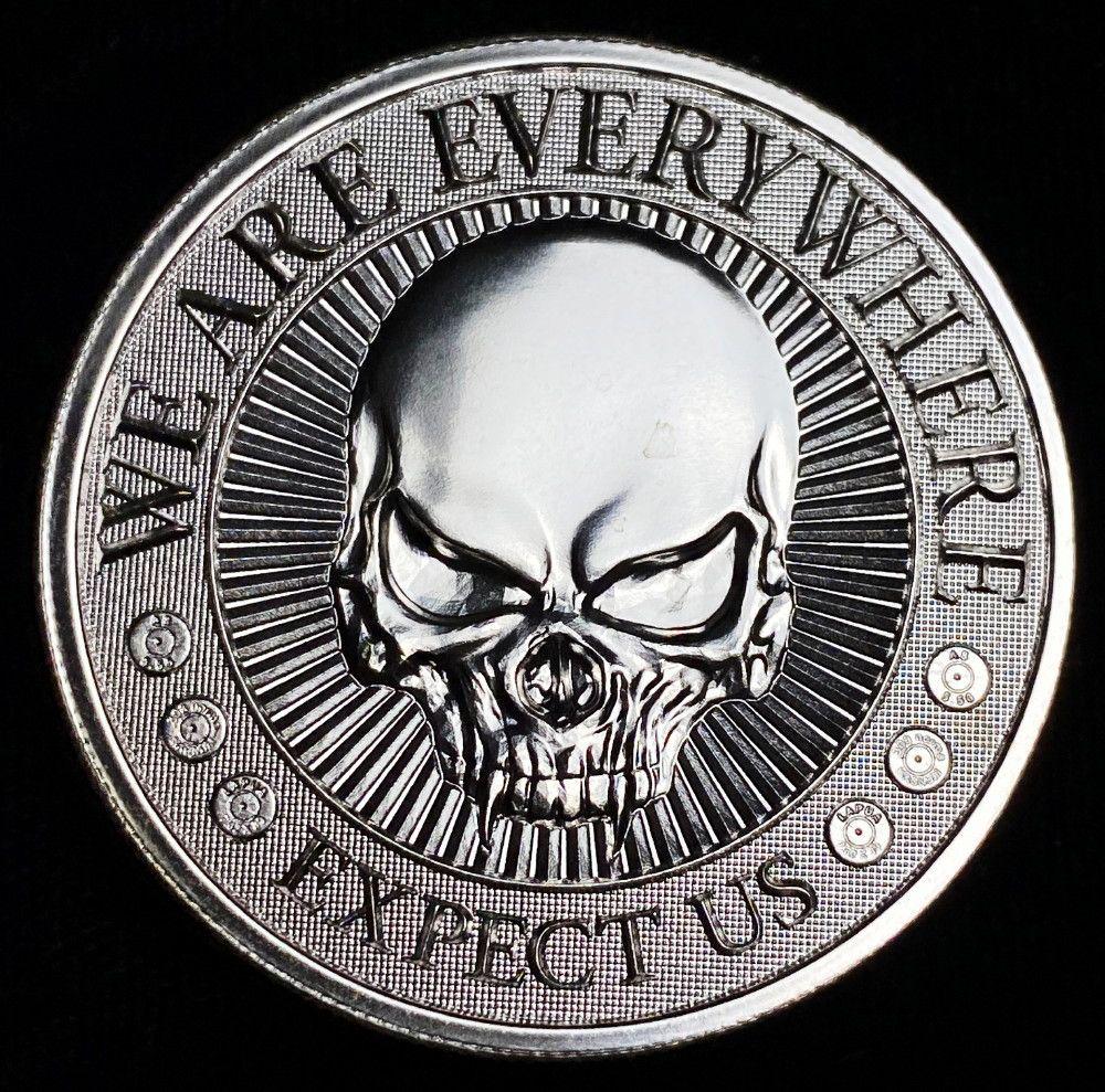 Intaglio Mint 2 oz Silver We Are Everywhere- Expect Us (1 of 4)