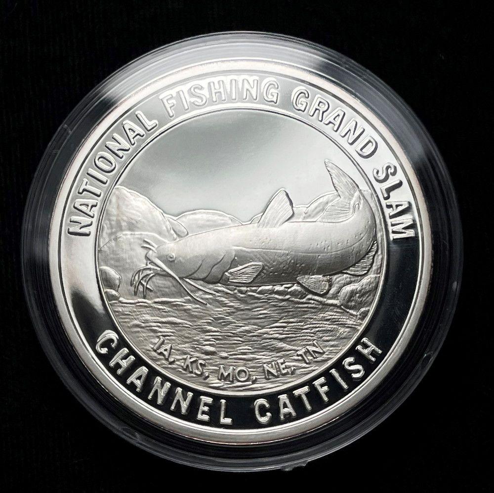 National Fishing Grand Slam Channel Catfish 1 oz Silver (1 of 7)