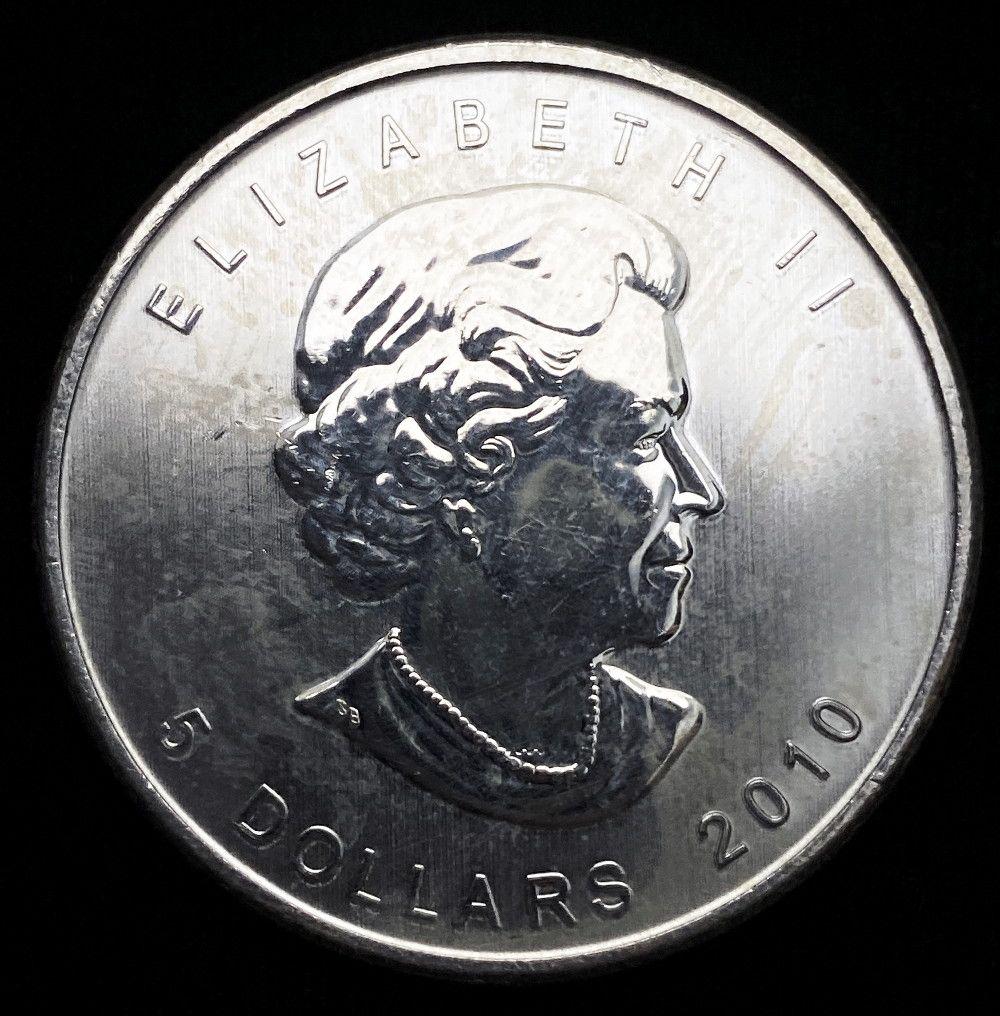 2010 1 Ounce Canada 9999 Silver Maple Leaf (1 of 2)