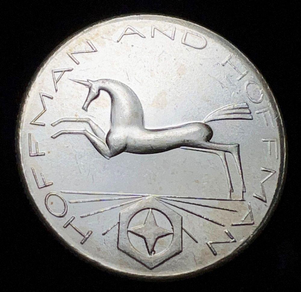 Hoffman And Hoffman 1981-S 1 oz Silver: Winner shall receive (1) coin precisely resembling the coin shown here. (IS/B)