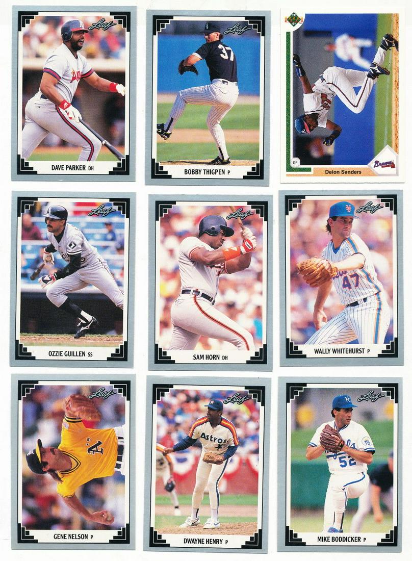 (18) Vintage 1990's Randomized Baseball Cards (1 of 4)