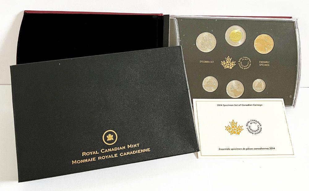 2014 Specimen Set Of Canadian Coinage (1 of 7)