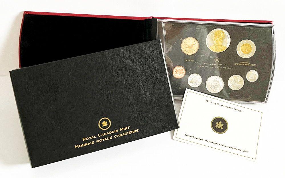 Royal Canadian Mint 2007 Proof Set Of Canadian Coinage (1 of 7)
