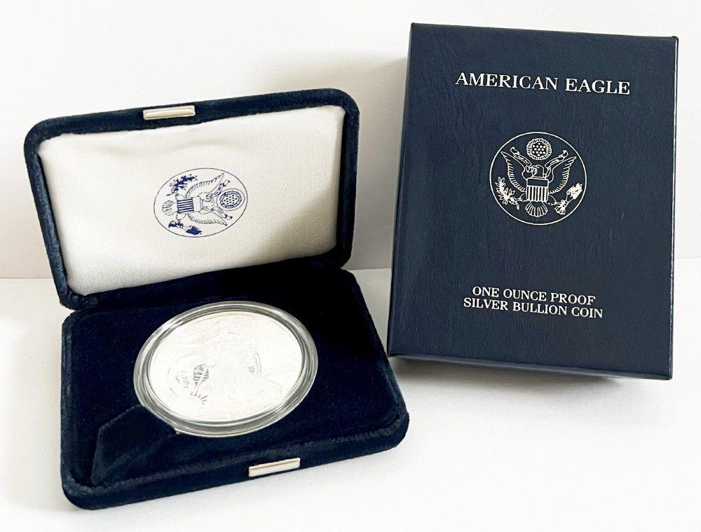 2004-W Proof American Silver Eagle OGP (1 of 5)