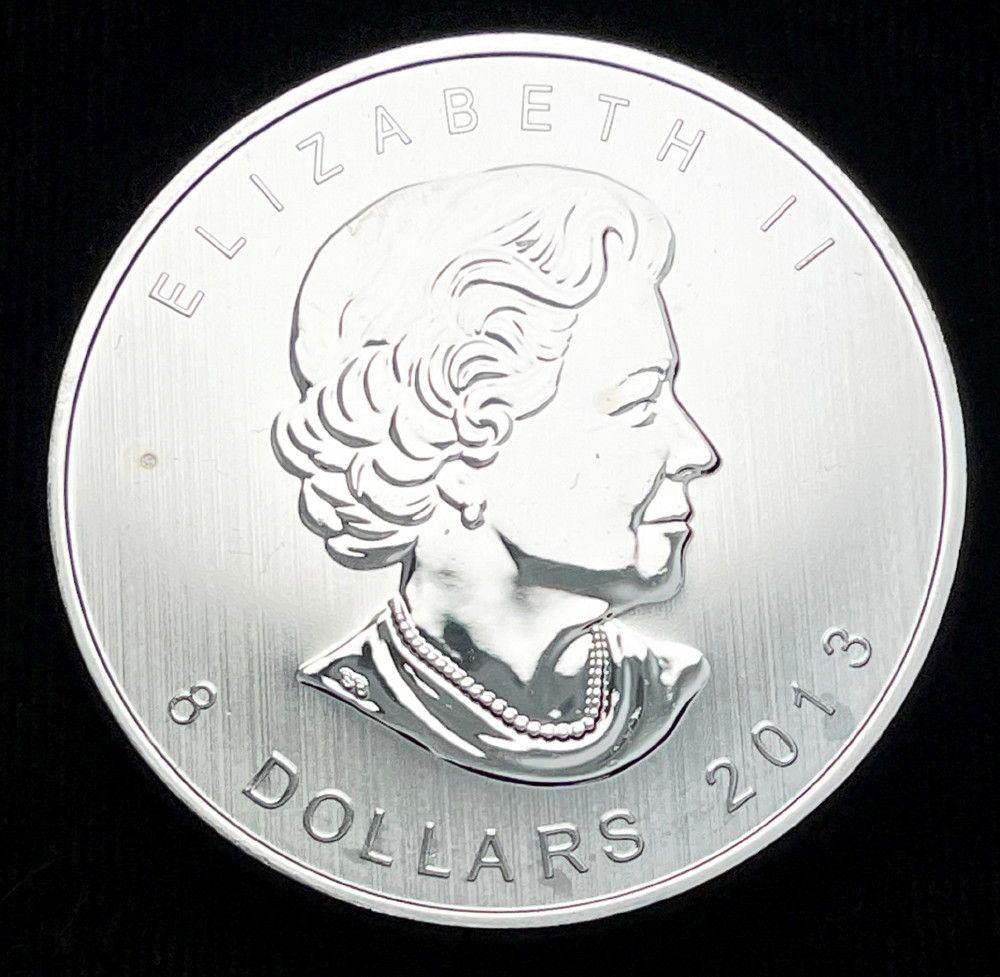 2013 Canada 8 Dollar 1.5 oz Silver Polar Bear (1 of 2)