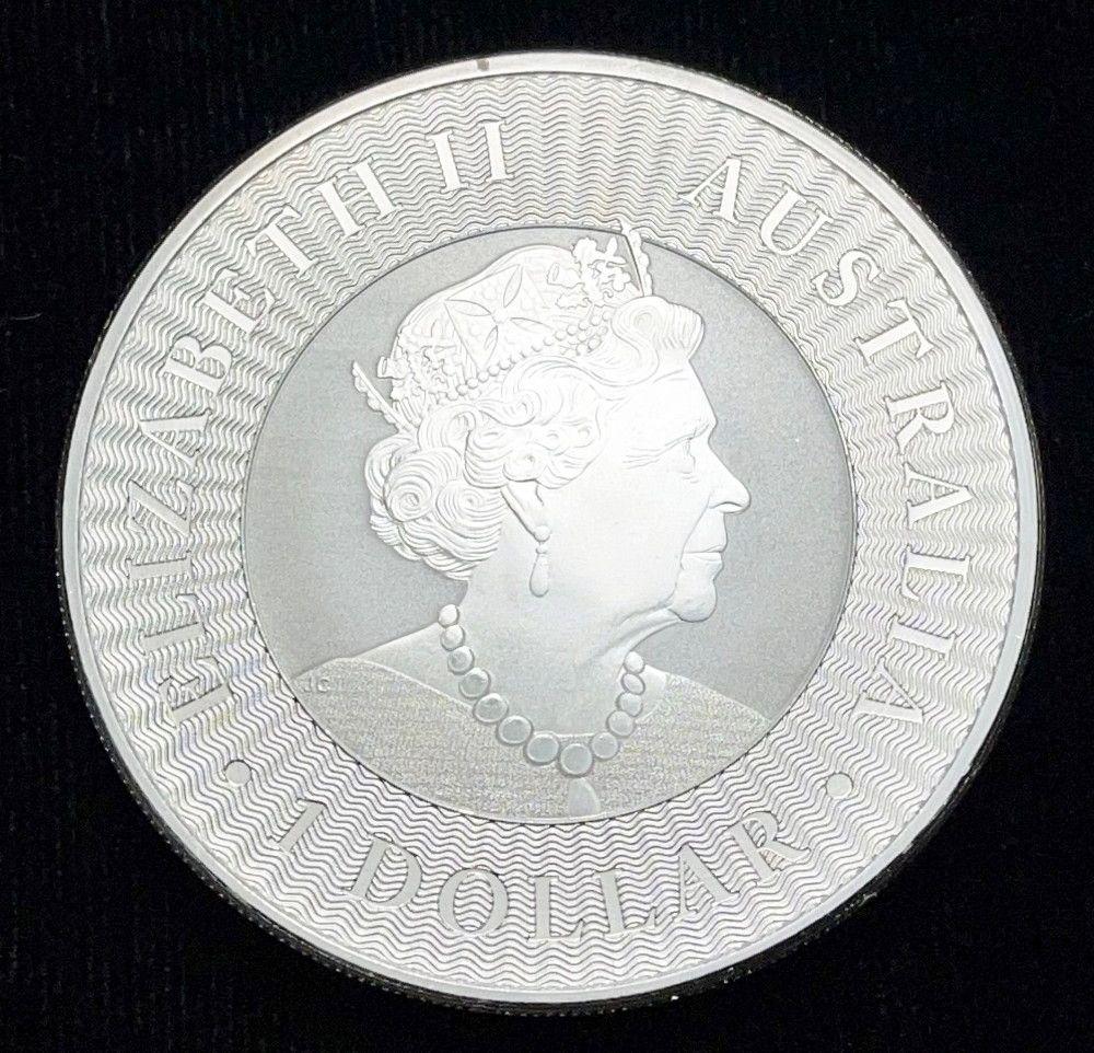 2019 Australia 1 Dollar 1 oz Silver Kangaroo (1 of 2)