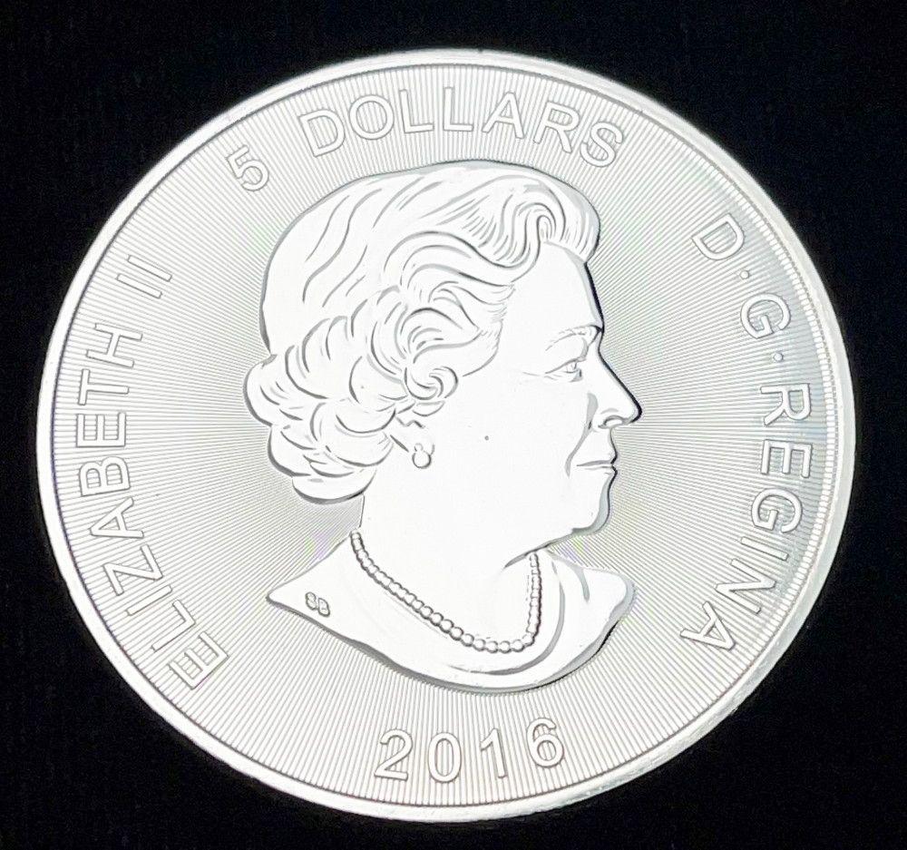 2016 Canada 5 Dollar 1 oz Silver Cougar (1 of 2)
