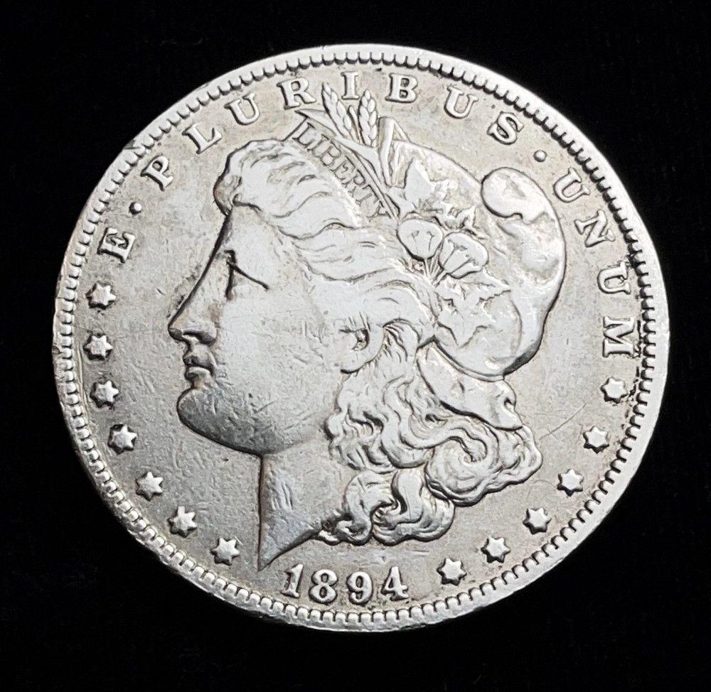 1894-O Morgan Silver Dollar VF (1 of 2)