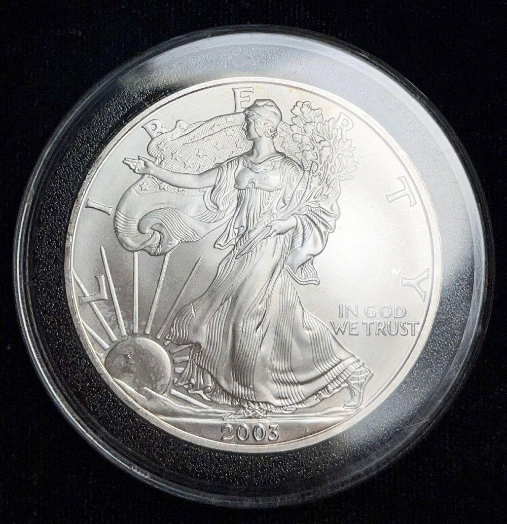 2003 American Silver Eagle MS69 (1 of 2)