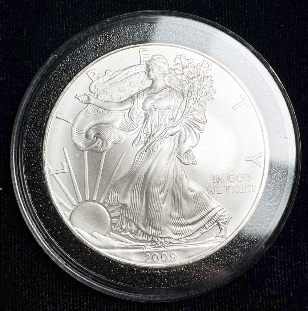 2009 American Silver Eagle MS69 (1 of 2)