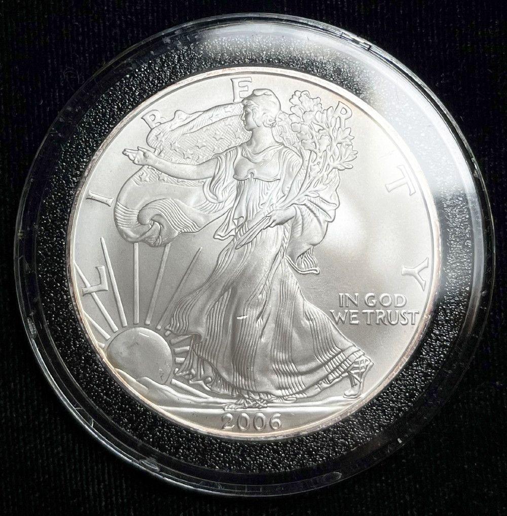 2006 American Silver Eagle MS69 (1 of 2)