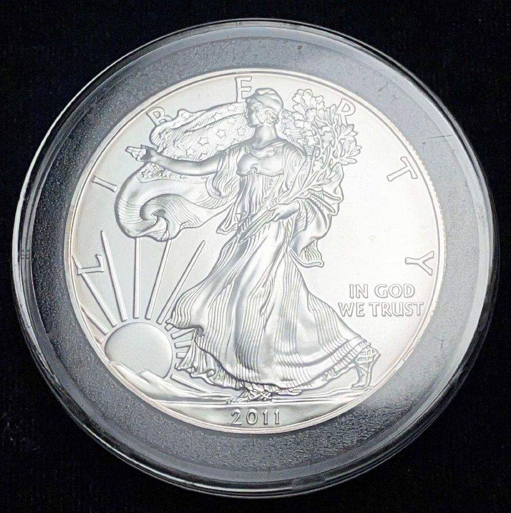 2011 American Silver Eagle MS69 (1 of 2)