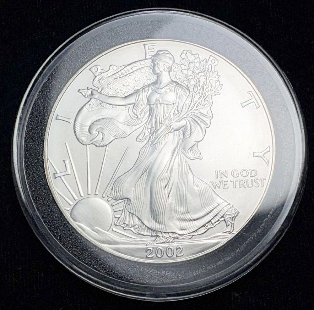 2002 American Silver Eagle MS69 (1 of 2)