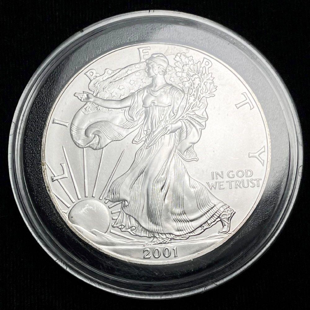 2001 American Silver Eagle MS69 (1 of 2)