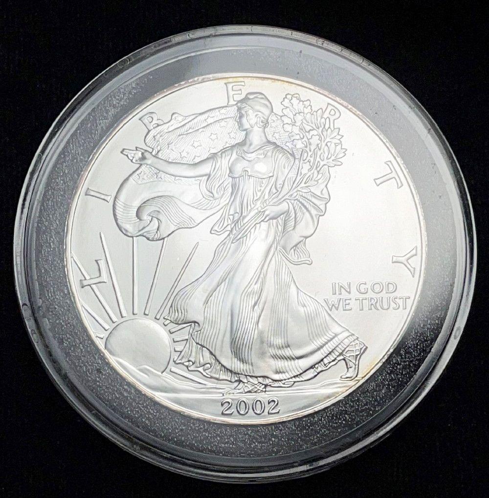 2002 American Silver Eagle MS69 (1 of 2)