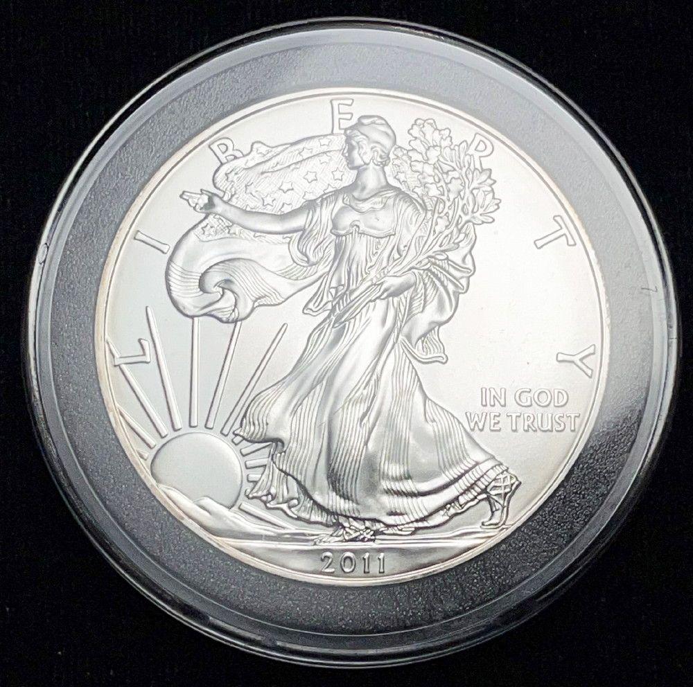 2011 American Silver Eagle MS69 (1 of 2)