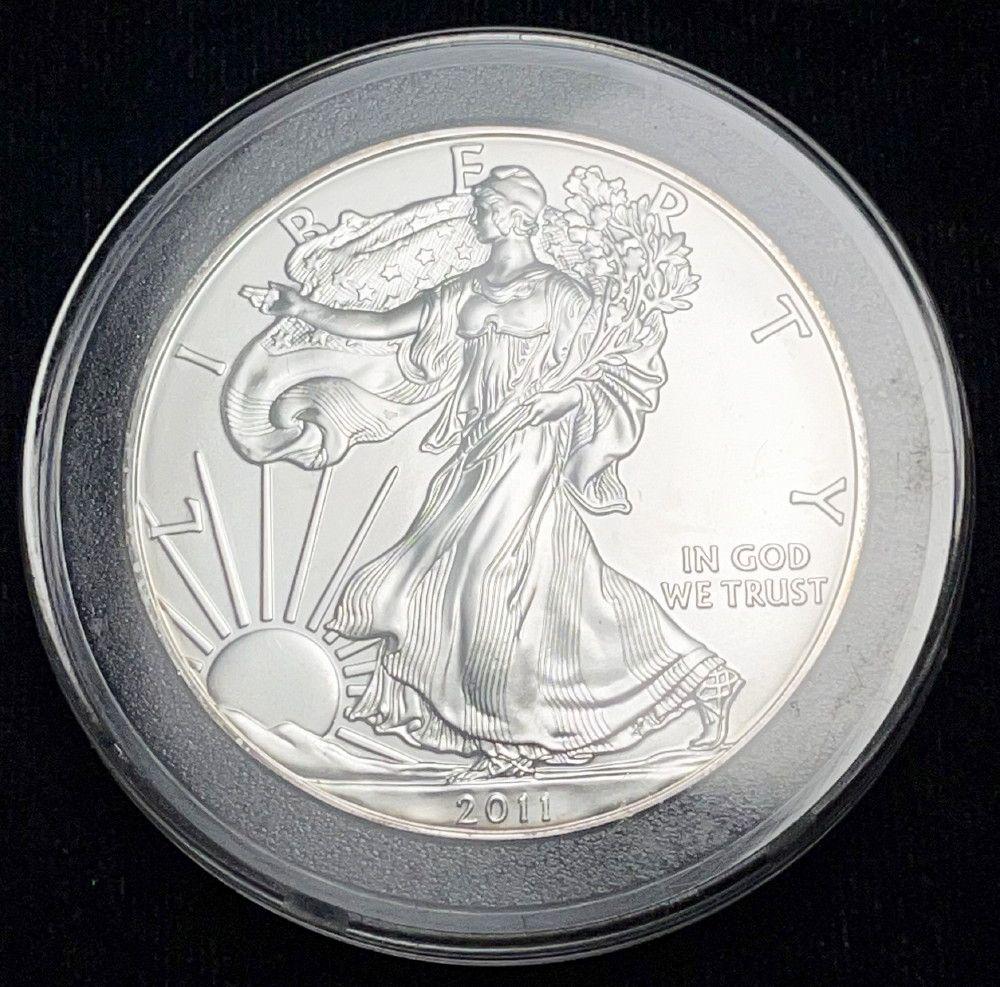 2011 American Silver Eagle MS69 (1 of 2)