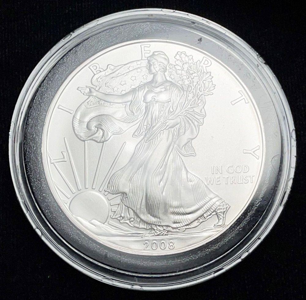 2008 American Silver Eagle MS69 (1 of 2)