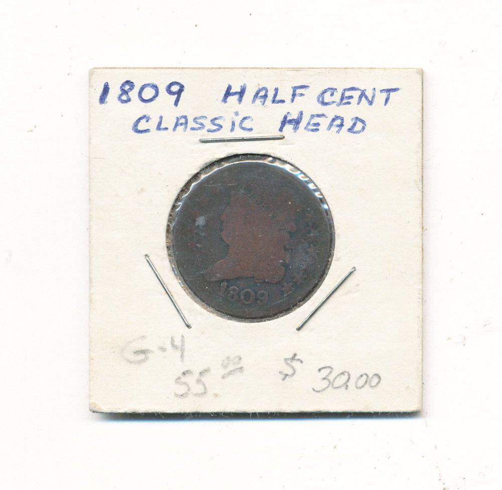 1809 Classic Head Half Cent (1 of 2)
