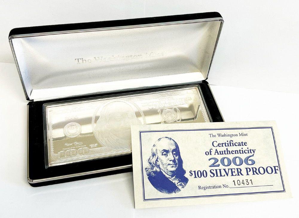 2006 $100 Silver Proof (1 of 7)