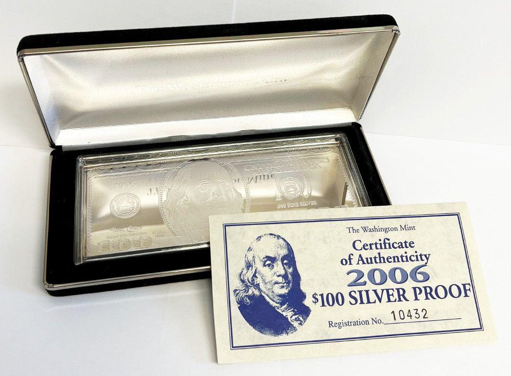 2006 $100 Silver Proof (1 of 7)