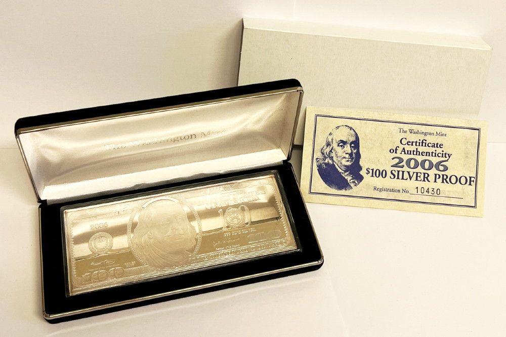 2006 $100 Silver Proof (1 of 8)