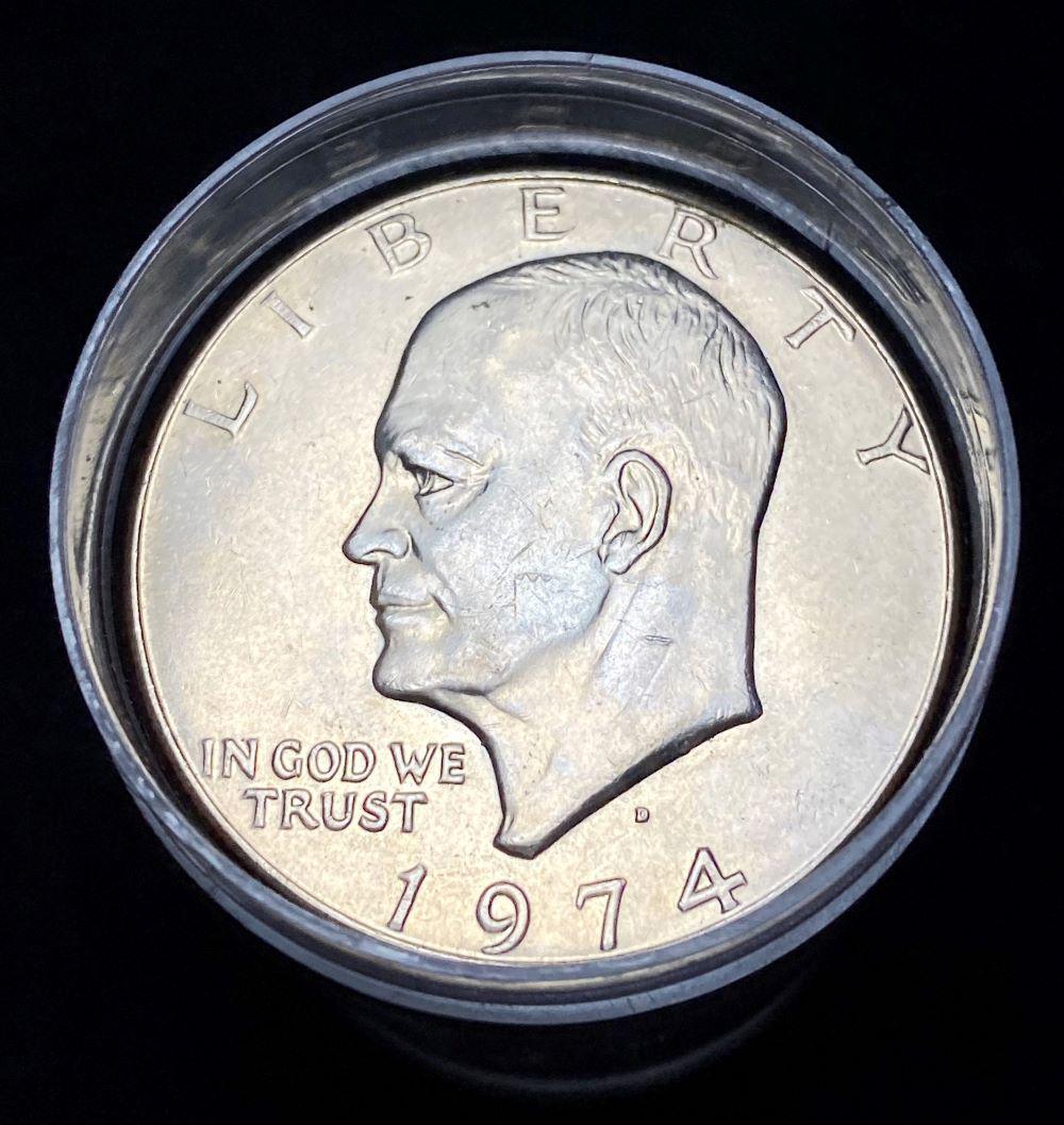 Roll of (20) Mint Condition Eisenhower Ike Dollars (1 of 4)