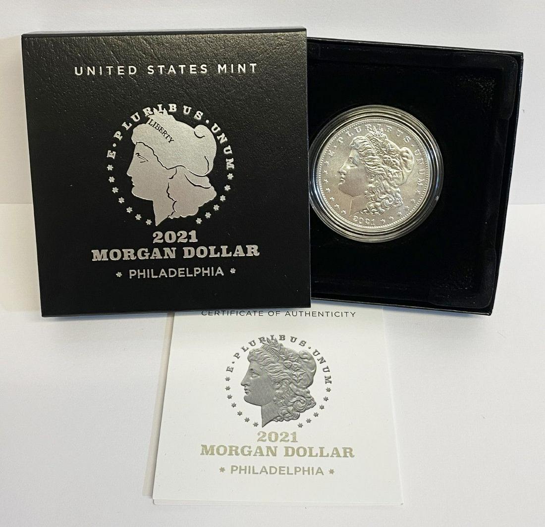 2021-P Morgan Silver Dollar with OGP (1 of 3)